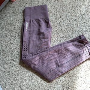 Purple Gym Shark Leggings